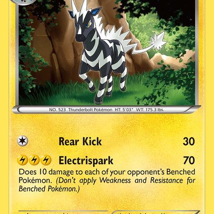 Zebstrika (43/114) [Black & White: Base Set]