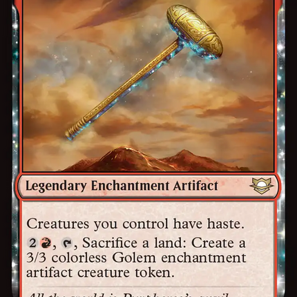 Hammer of Purphoros [Edge of Eternities Commander]