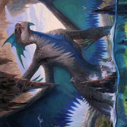 Murktide Regent Art Card [Modern Horizons 2 Art Series]