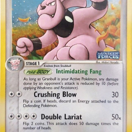 Granbull (39/115) (Stamped) [EX: Unseen Forces]