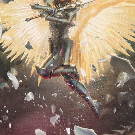 Archangel Elspeth Art Card [March of the Machine Art Series]