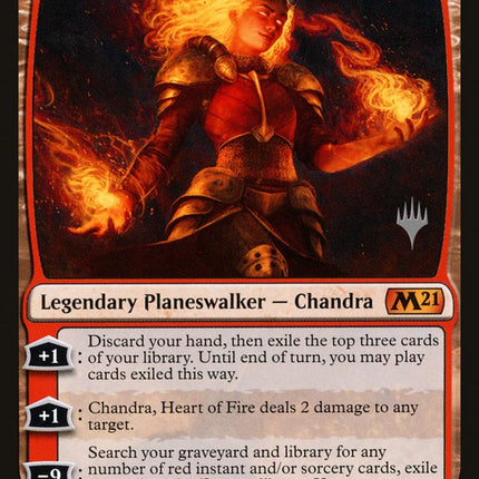 Chandra, Heart of Fire (Promo Pack) [Core Set 2021 Promos]