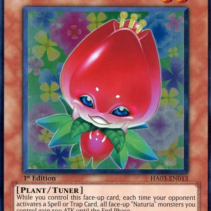 Naturia Tulip [HA03-EN013] Super Rare