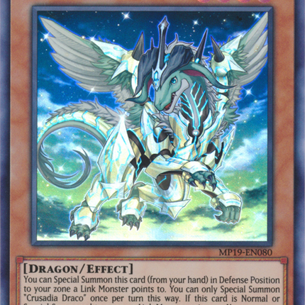 Crusadia Draco [MP19-EN080] Super Rare