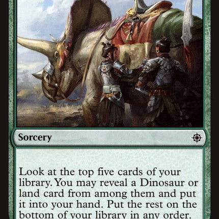 Commune with Dinosaurs [Ixalan]