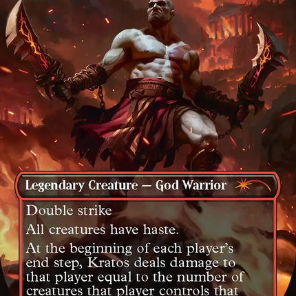 Kratos, God of War [Secret Lair Drop Series]