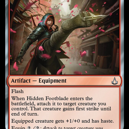 Hidden Footblade [Assassin's Creed]