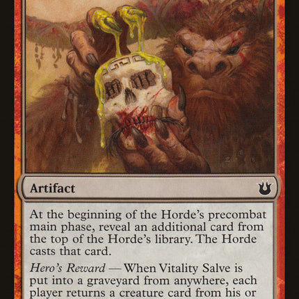 Vitality Salve [Born of the Gods Battle the Horde]