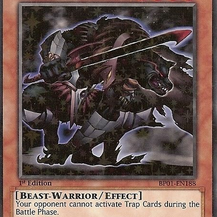 Pitch-Black Warwolf [BP01-EN188] Starfoil Rare