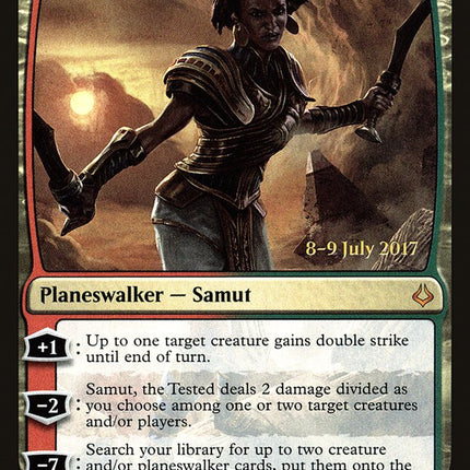 Samut, the Tested [Hour of Devastation Prerelease Promos]