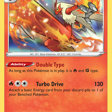 Blaziken (024/189) [Sword & Shield: Darkness Ablaze]