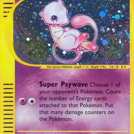 Mew (19/165) [Expedition: Base Set]