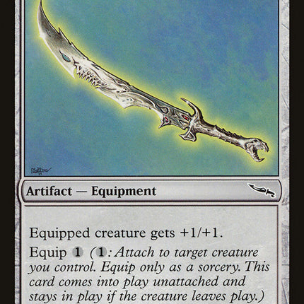 Leonin Scimitar [Mirrodin]