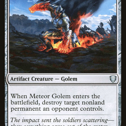Meteor Golem (467) [Commander Legends]