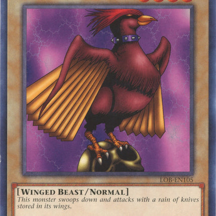 Skull Red Bird (25th Anniversary) [LOB-EN105] Common