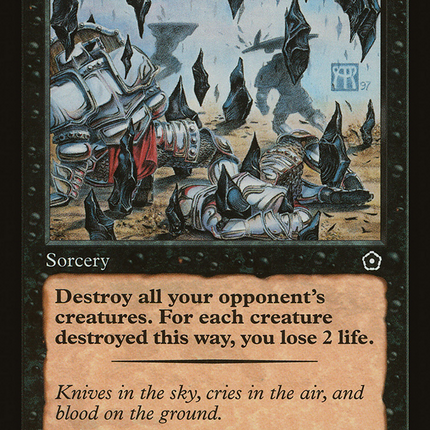 Rain of Daggers [The List]