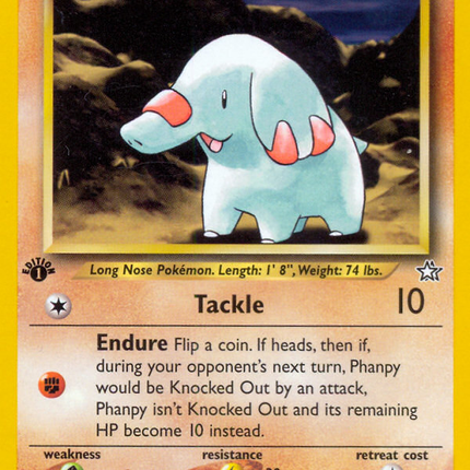 Phanpy (43/111) [Neo Genesis 1st Edition]