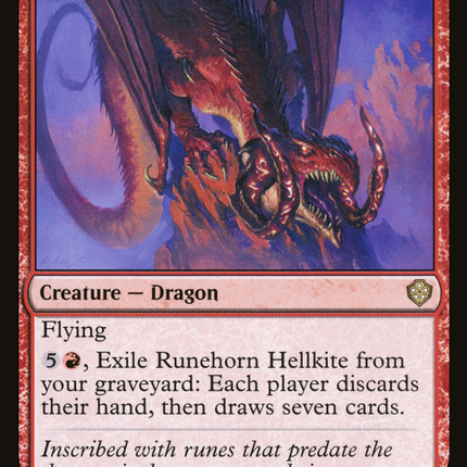 Runehorn Hellkite [Starter Commander Decks]