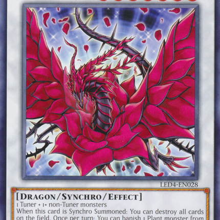 Black Rose Dragon [LED4-EN028] Common