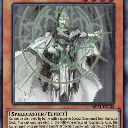 Dogmatika Adin, the Enlightened [MP21-EN103] Ultra Rare