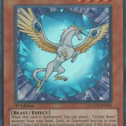 Crystal Beast Sapphire Pegasus [LCGX-EN161] Super Rare