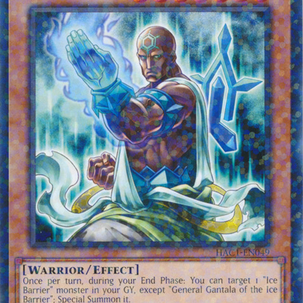 General Gantala of the Ice Barrier (Duel Terminal) [HAC1-EN049] Common