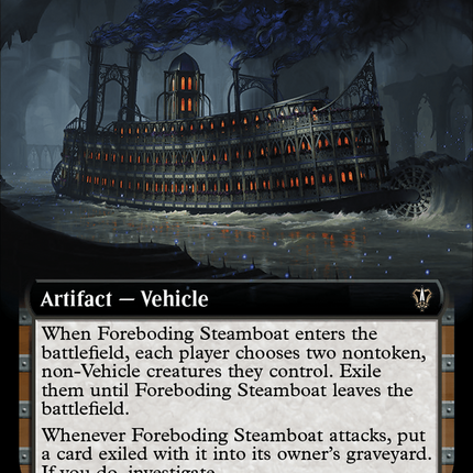 Foreboding Steamboat (Extended Art) [Murders at Karlov Manor Commander]