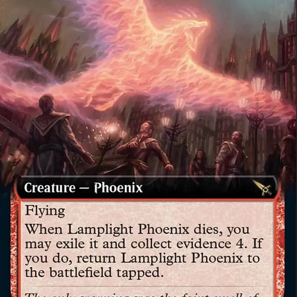Lamplight Phoenix (Extended Art) [Murders at Karlov Manor]