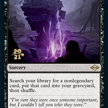 Unmarked Grave [Modern Horizons 2 Prerelease Promos]