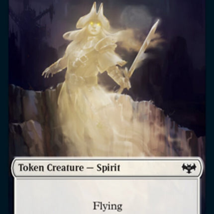 Spirit Token (002) [Innistrad: Crimson Vow Tokens]