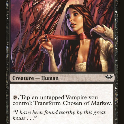 Chosen of Markov // Markov's Servant [Dark Ascension]