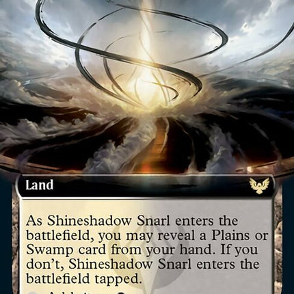 Shineshadow Snarl (Extended Art) [Strixhaven: School of Mages]