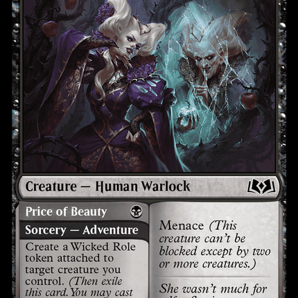 Conceited Witch // Price of Beauty [Wilds of Eldraine]