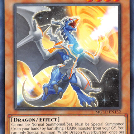 White Dragon Wyverburster [MGED-EN132] Rare