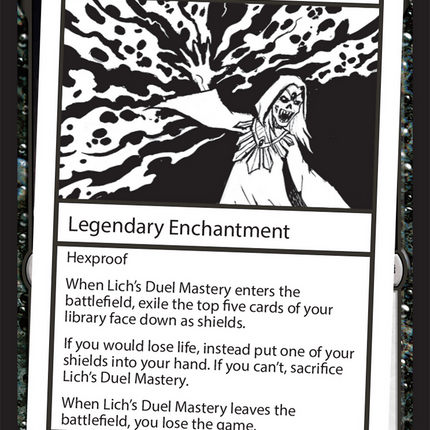 Lich's Duel Mastery [Mystery Booster 2 Playtest Cards]
