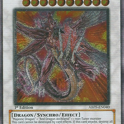 Majestic Red Dragon [ABPF-EN040] Ultimate Rare
