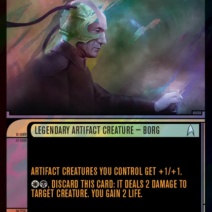 Locutus, the One Who Speaks (Showcase) (Surge Foil) [Star Trek]