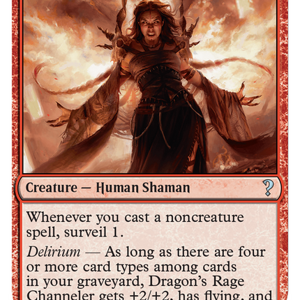 Dragon's Rage Channeler (White Border) [Mystery Booster 2]