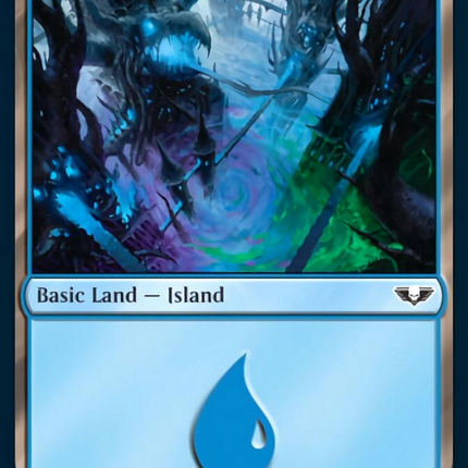 Island (308) (Surge Foil) [Warhammer 40,000]