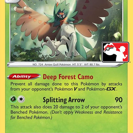 Decidueye (013/189) [Prize Pack Series One]
