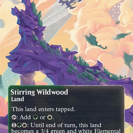 Stirring Wildwood (0084) (Borderless) [Edge of Eternities: Stellar Sights]