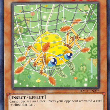 Naturia Spiderfang [HAC1-EN098] Common