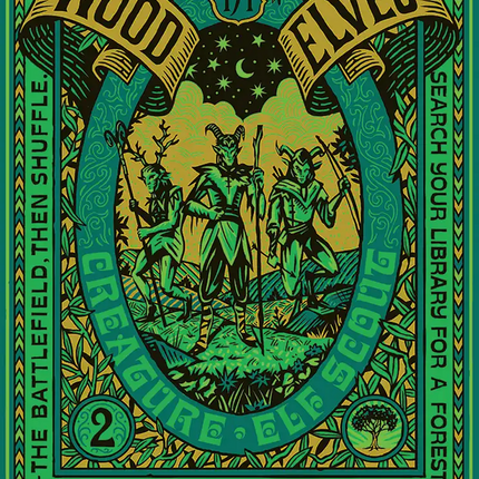 Wood Elves (2280) [Secret Lair Drop Series]