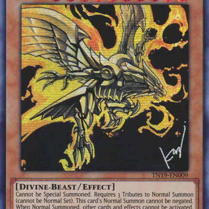 The Winged Dragon of Ra [TN19-EN009] Prismatic Secret Rare