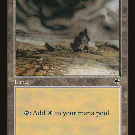 Plains (Black Signature on White Background) [Tempest]