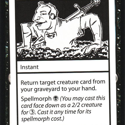 Spellmorph Raise Dead [Mystery Booster Playtest Cards]