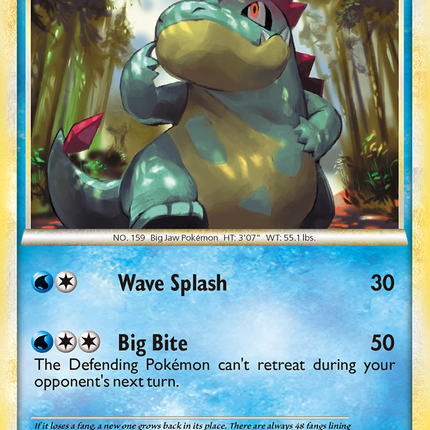 Croconaw (38/123) [HeartGold & SoulSilver: Base Set]