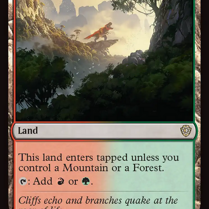 Rootbound Crag [Lorwyn Eclipsed Commander]