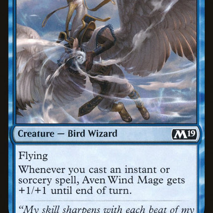 Aven Wind Mage [Core Set 2019]