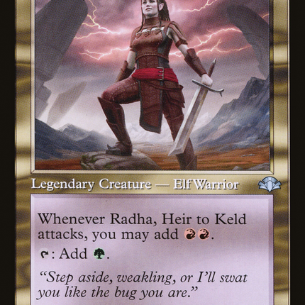 Radha, Heir to Keld (Retro) [Dominaria Remastered]